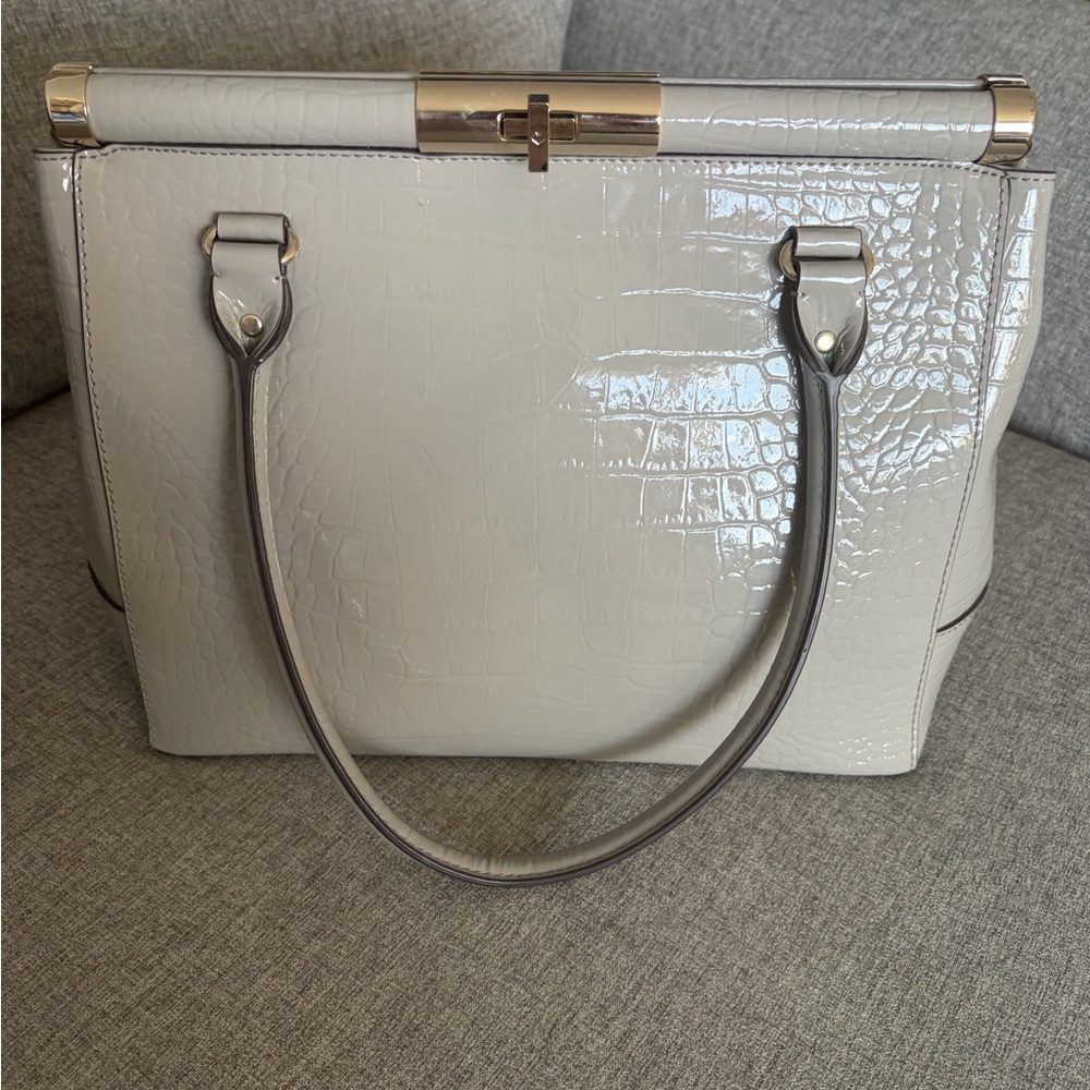 Elegant Gray Kate Spade Handbag